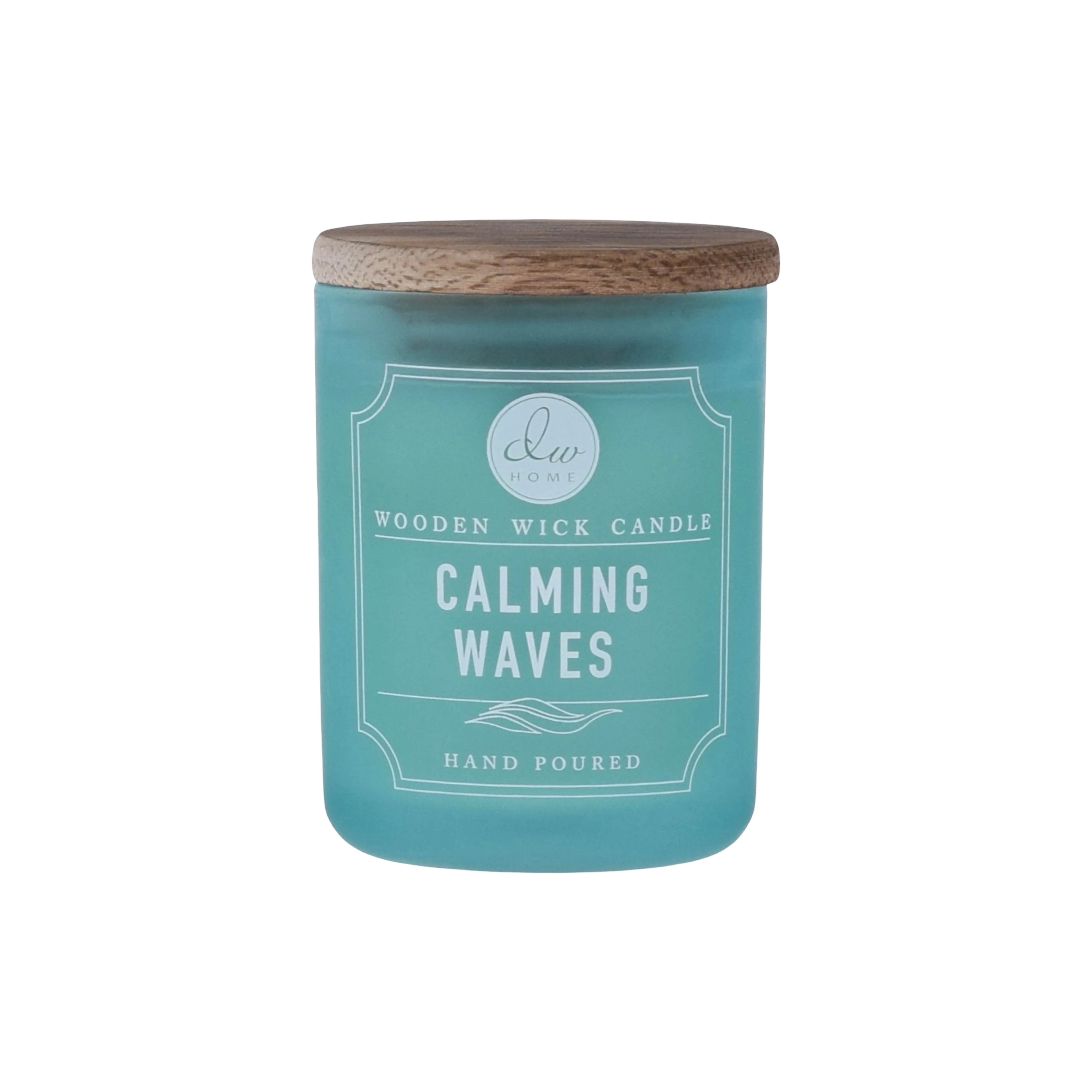 Calming Waves | Wooden Wick Candle - Mini