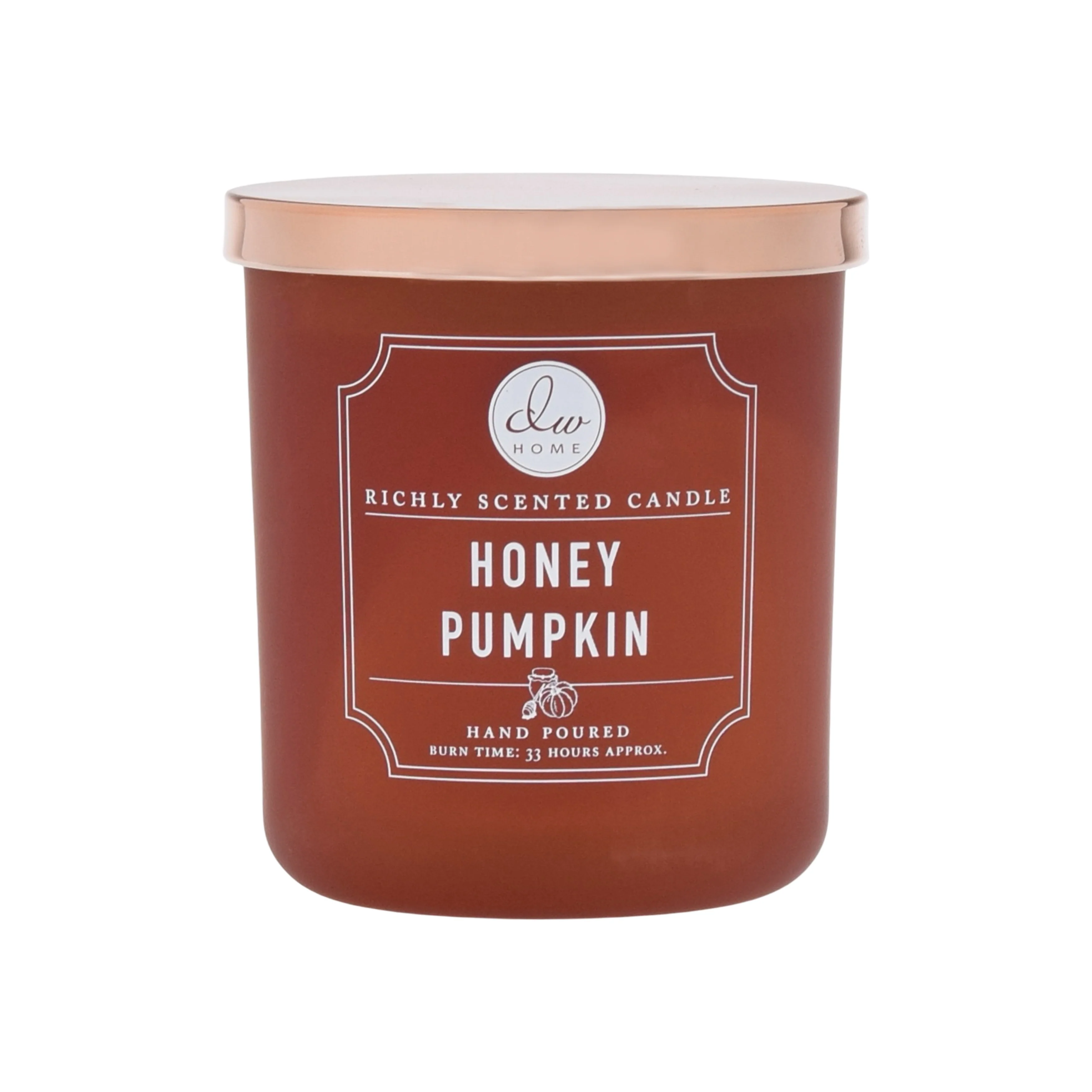 Honey Pumpkin | Rose Gold | Single Wick